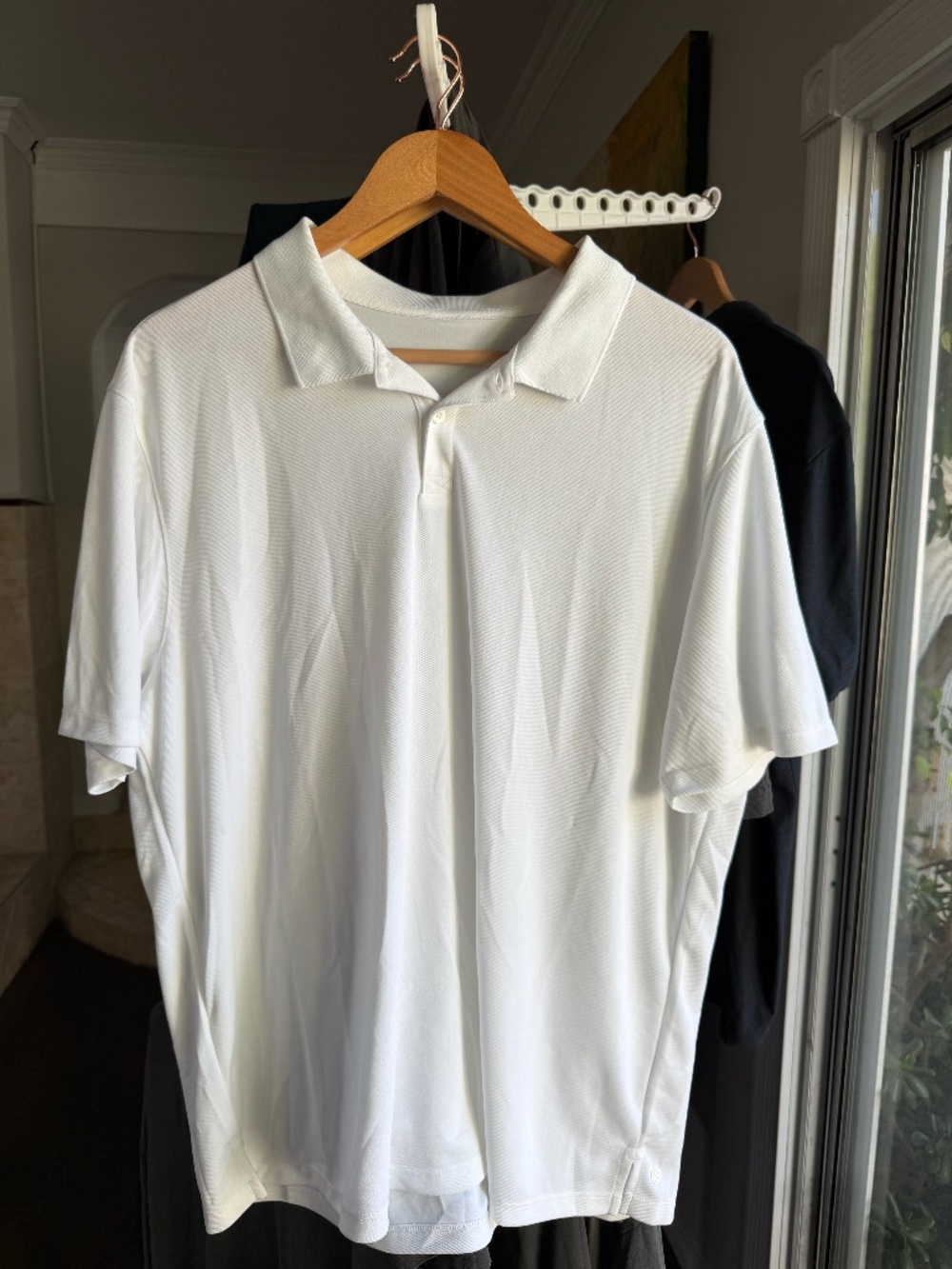 ZELLA MENS WHITE POLO SIZE XL